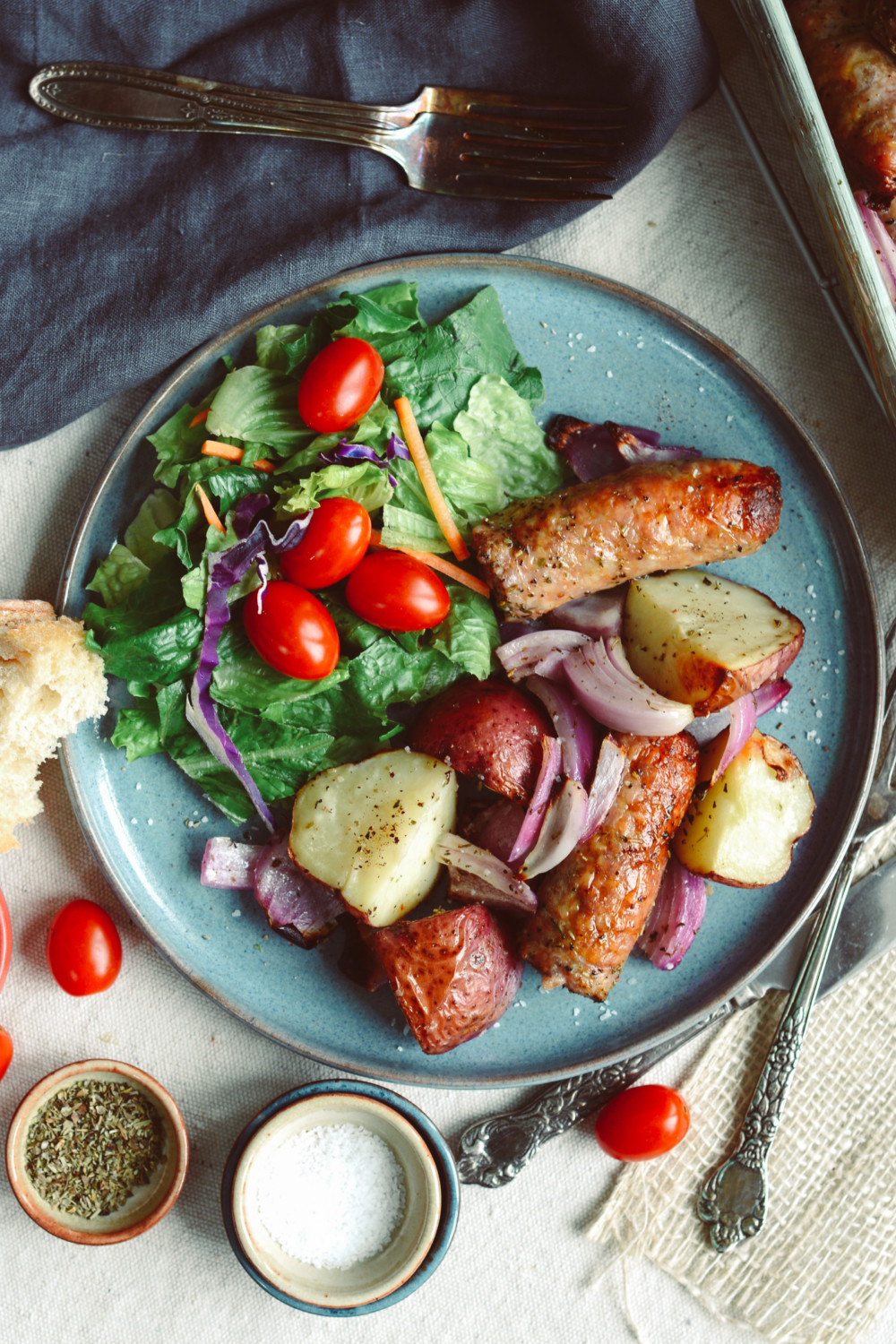 Sausage and Potato Casserole ciaochowbambina.com