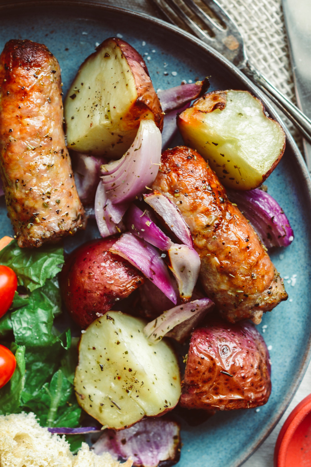 Sausage and Potato Casserole ciaochowbambina.com