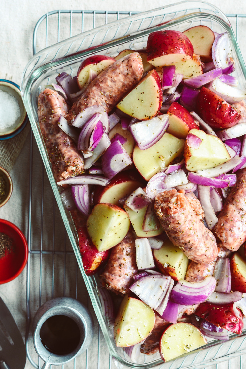 Sausage and Potato Casserole ciaochowbambina.com