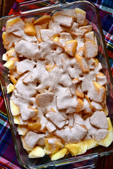 Apple Crisp with Walnuts
