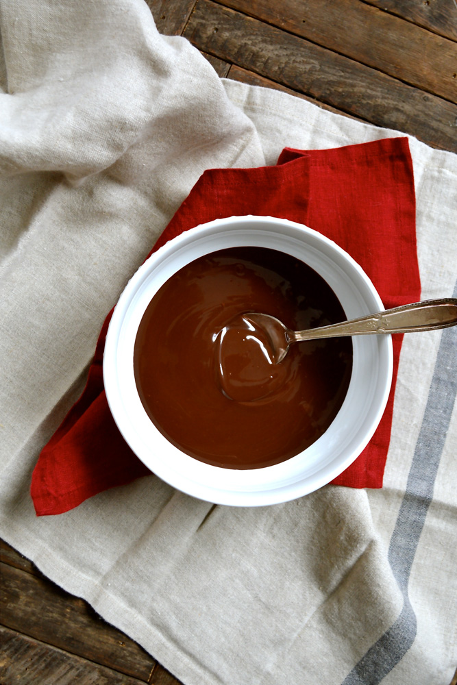 Dark Chocolate Cherry Cordial No-Churn Ice Cream ciaochowbambina.com