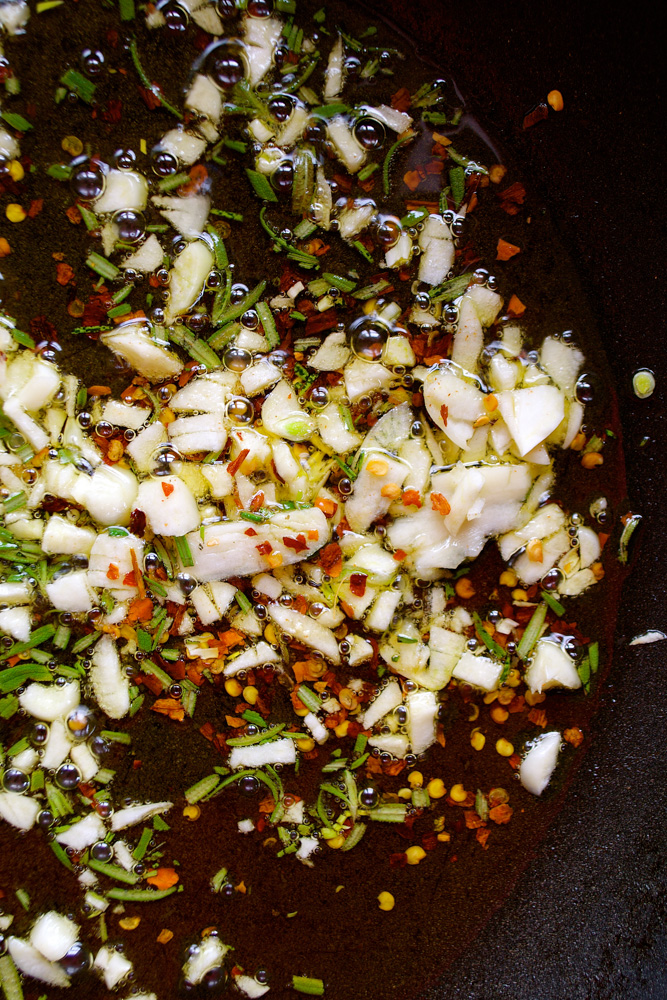 Spicy Pasta with Chickpeas and Herbs ciaochowbambina.com