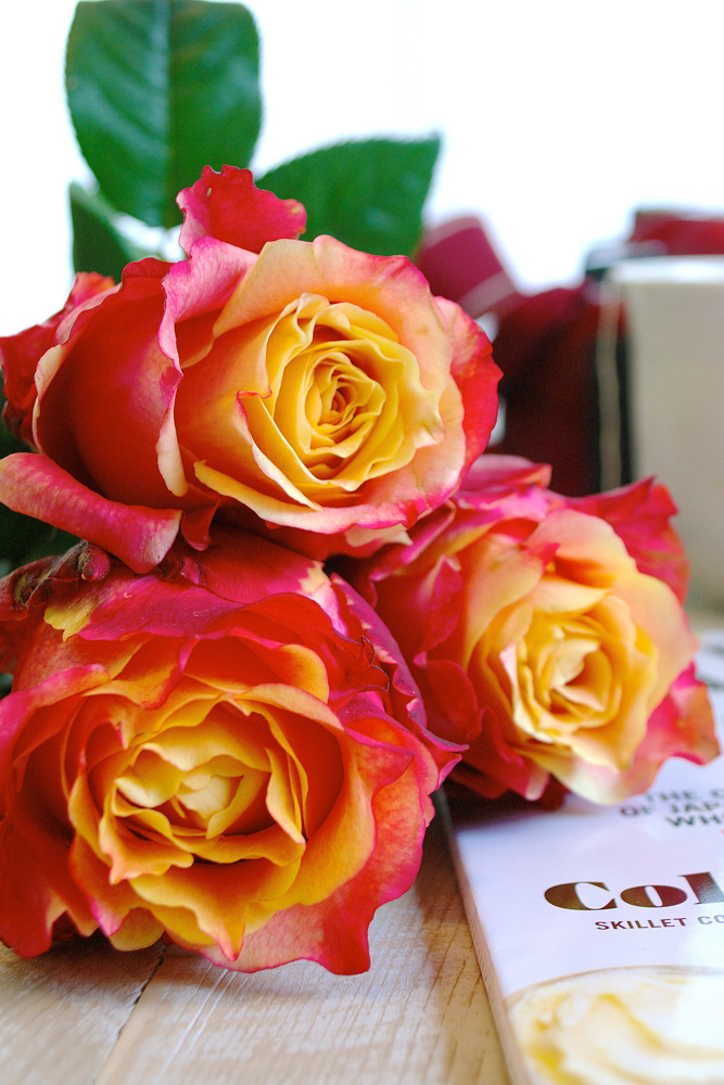 Sweet Cream Scones with Homemade Raspberry Sauce ciaochowbambina.com