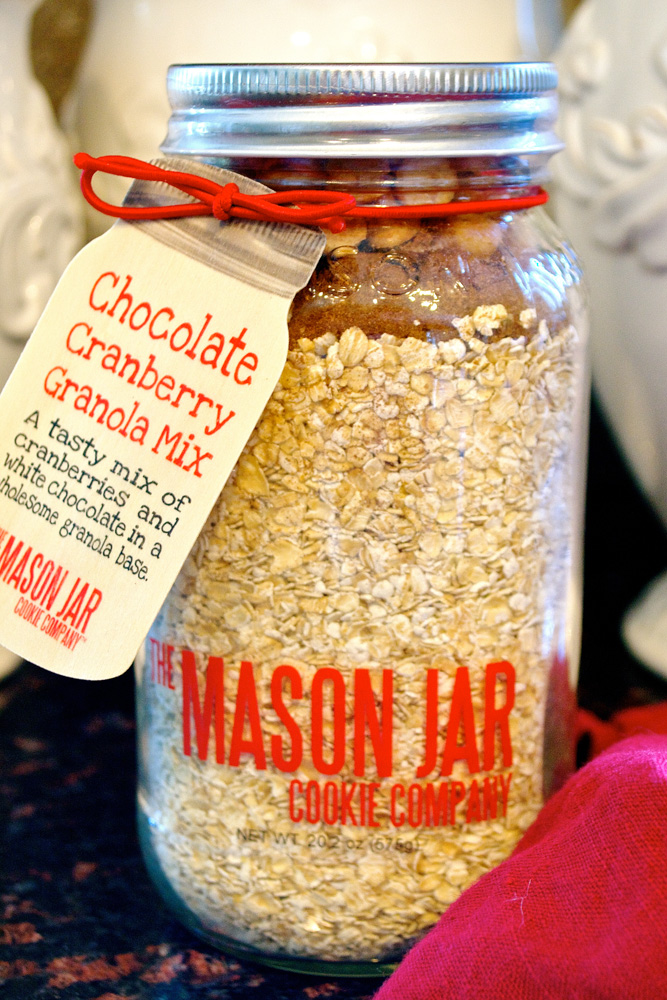 Chocolate Cranberry Granola ciaochowbambina.com