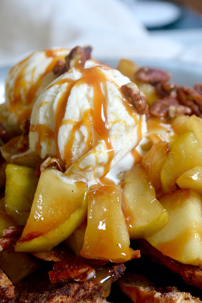 Caramel Apple Dessert Nachos ciaochowbambina.com