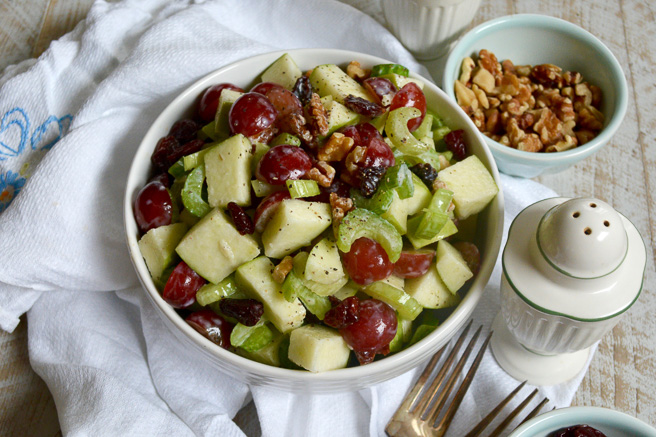 Green Apple Waldorf Salad ciaochowbambina.com
