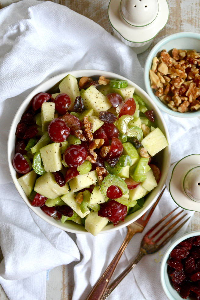 Green Apple Waldorf Salad ciaochowbambina.com