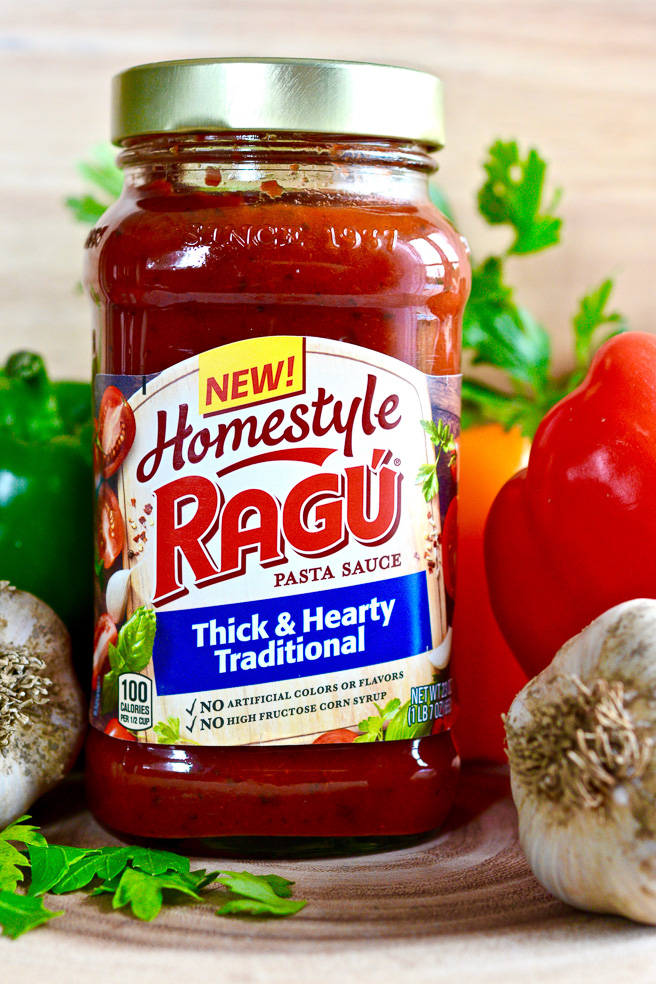 Homemade Stuffed Bell Peppers with Mini Meatballs and Fontina Cheese ciaochowbambina.com