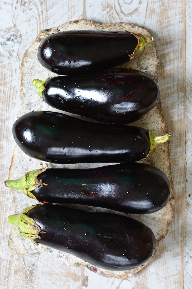 Italian Eggplant with Walnut Stuffing ciaochowbambina.com