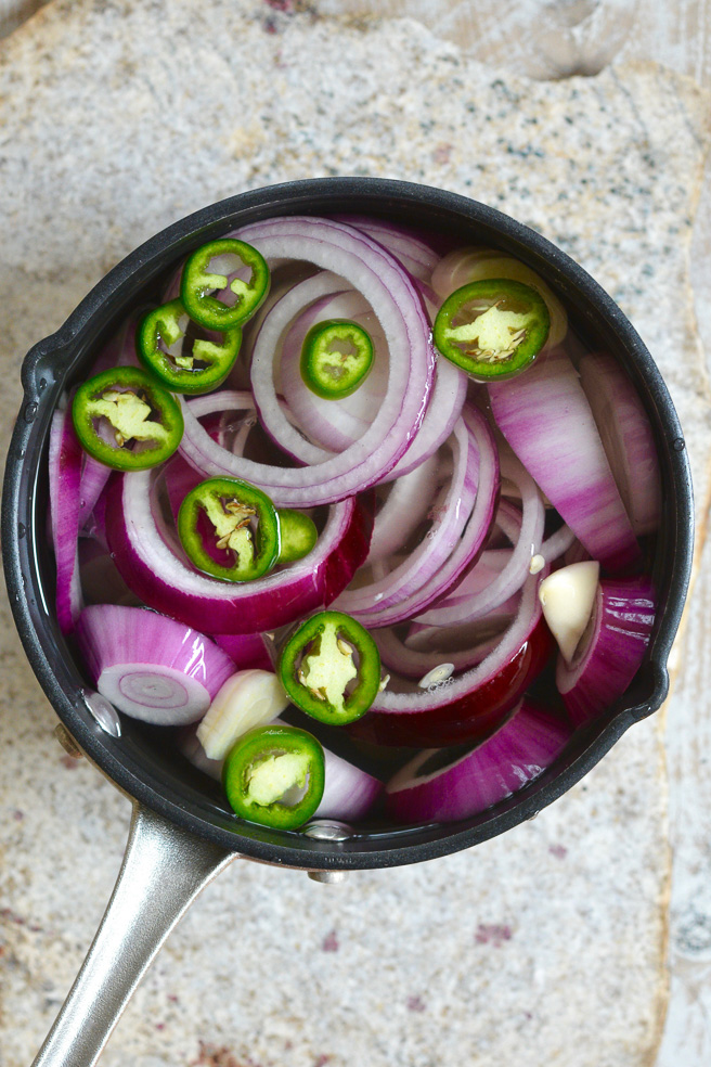 Spicy Pickled Red Onions ciaochowbambina.com