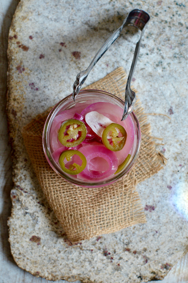 Spicy Pickled Red Onions ciaochowbambina.com