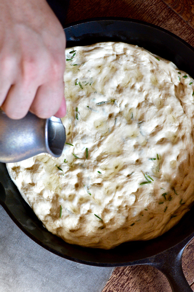 cast-iron-rosemary-focaccia www.ciaochowbambina.com