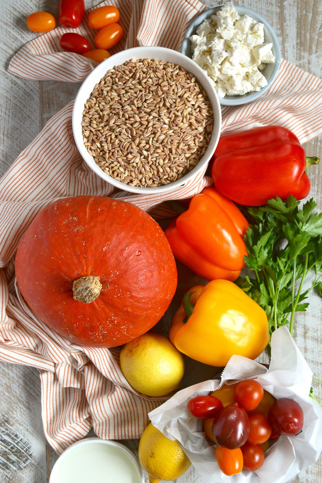 farro-salad-with-roasted-pumpkin-and-toasted-pine-nuts ciaochowbambina.com