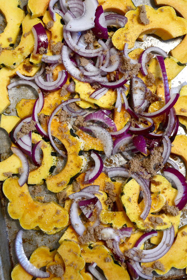 roasted-delicata-squash-with-brown-sugar-and-onions www.ciaochowbambina.com