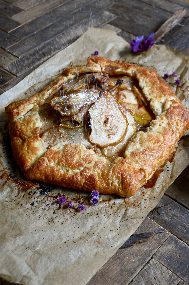 Rustic Pear Crostata ciaochowbambina.com