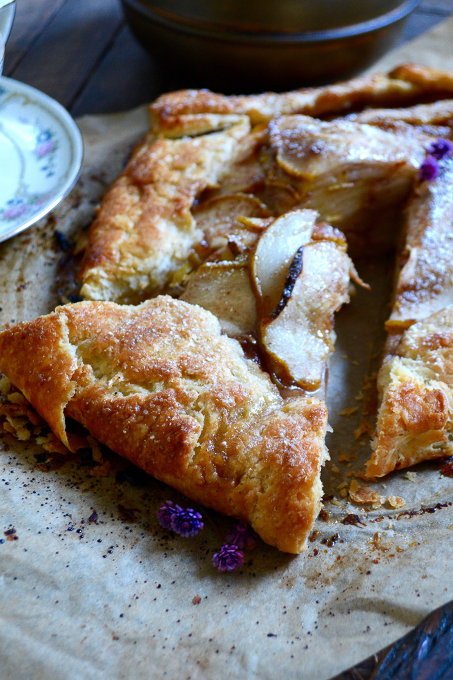 Rustic Pear Crostata ciaochowbambina.com