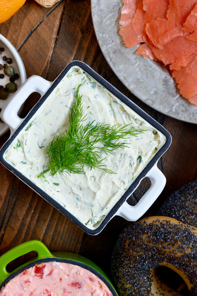 flavored-cream-cheese-3-ways ciaochowbambina.com