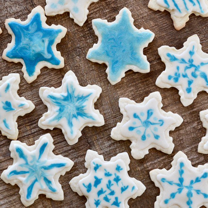 Snowflake Sugar Cookies ciaochowbambina.com