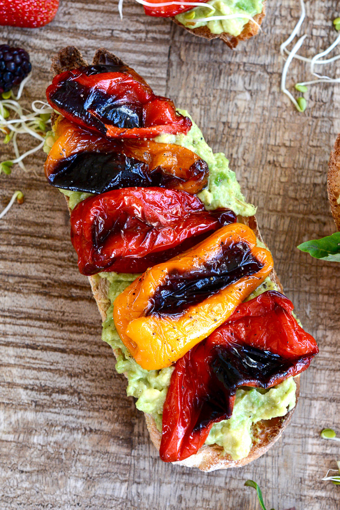 Avocado Crostini 4 Ways ciaochowbambina.com