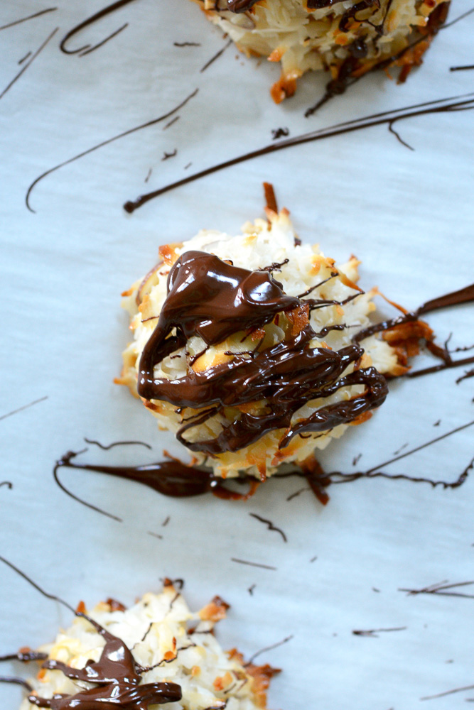 Monster Almond Joy Macaroons ciaochowbambina.com