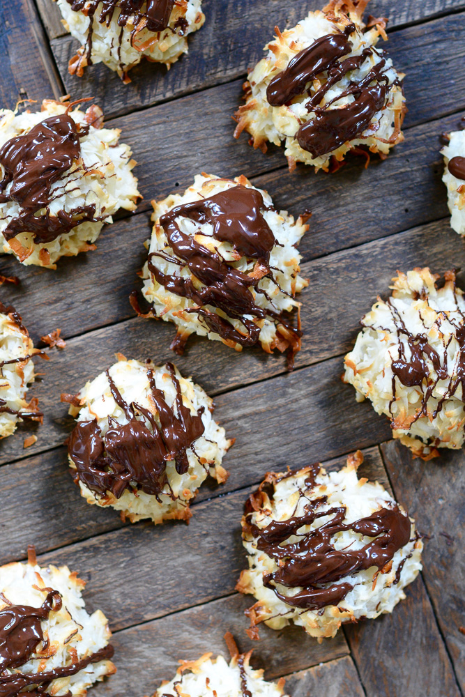 Monster Almond Joy Macaroons ciaochowbambina.com