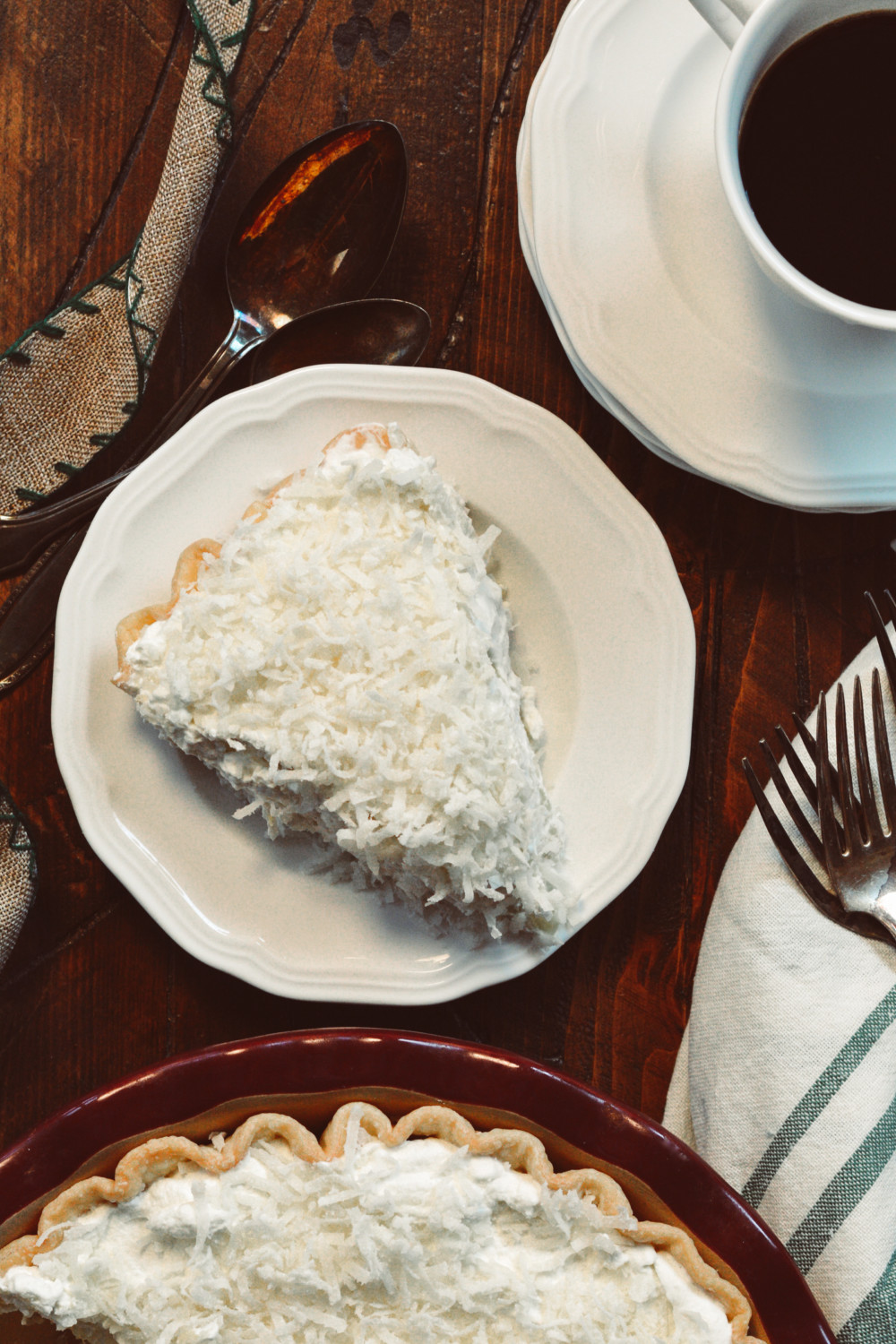 Coconut Cream Pie ciaochowbambina.com