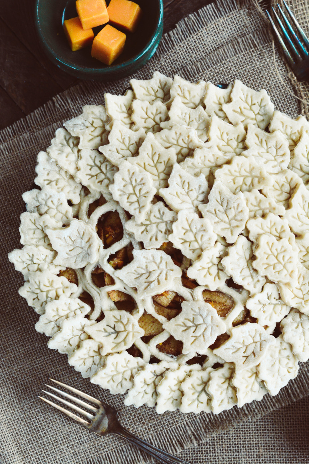 Apple Cheddar Pie ciaochowbambina.com