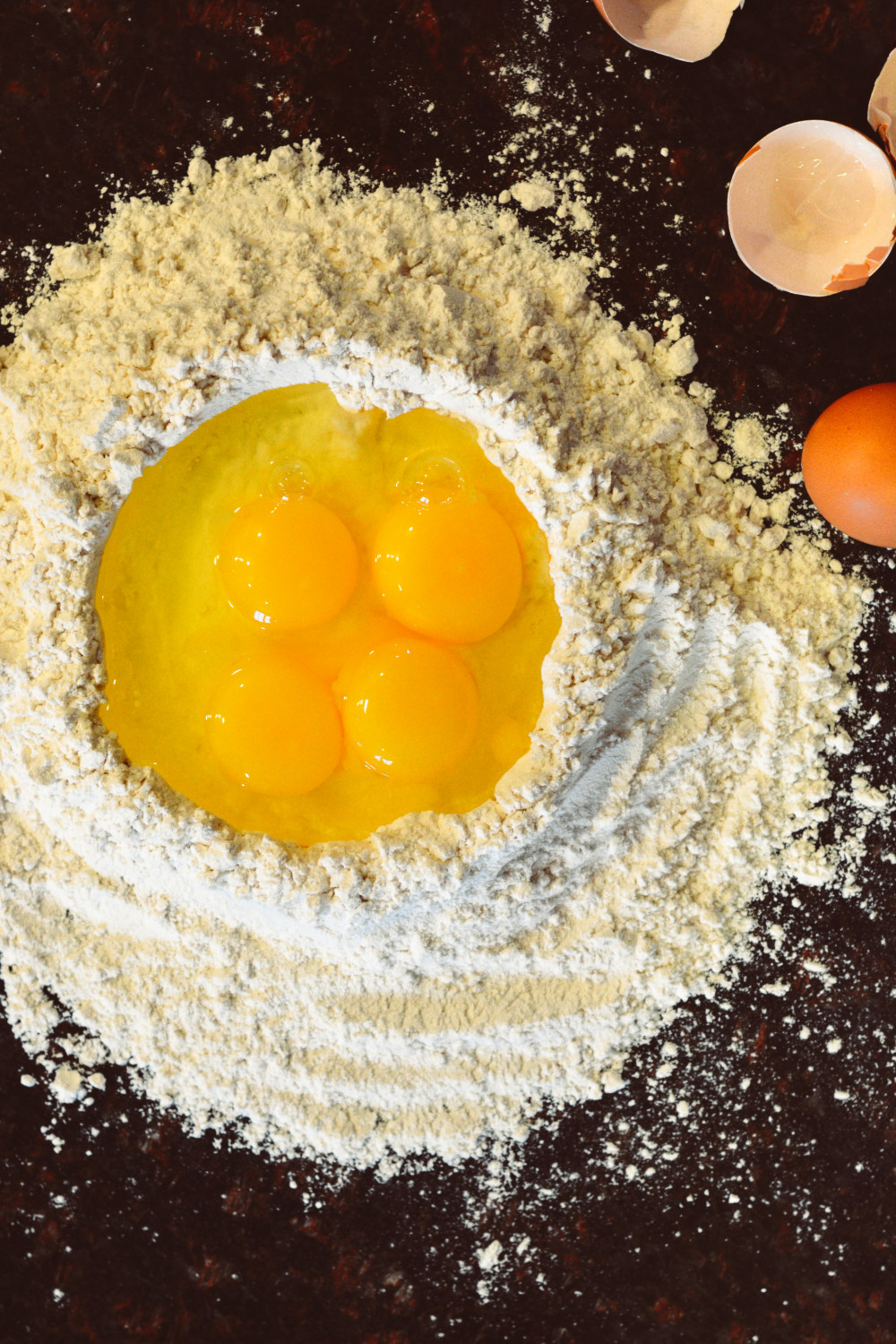 Handmade Fettuccine with Easy Marinara ciaochowbambina.com