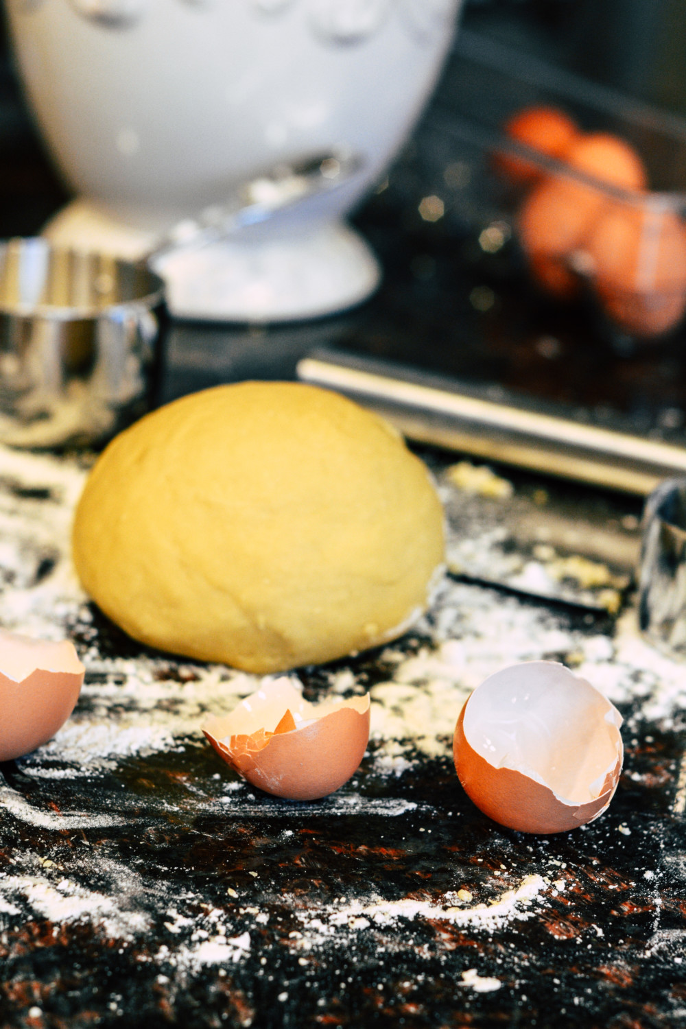 Handmade Fettuccine with Easy Marinara ciaochowbambina.co