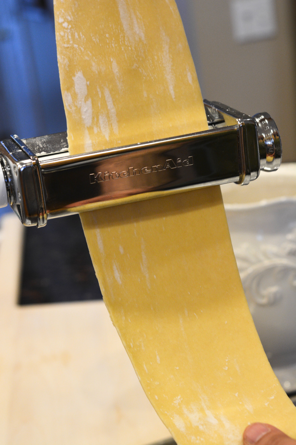 Handmade Fettuccine with Easy Marinara ciaochowbambina.co