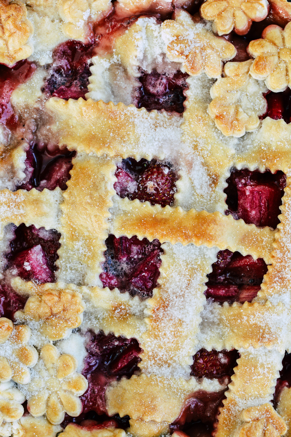 Classic Strawberry Rhubarb Pie ciochowbambina.com