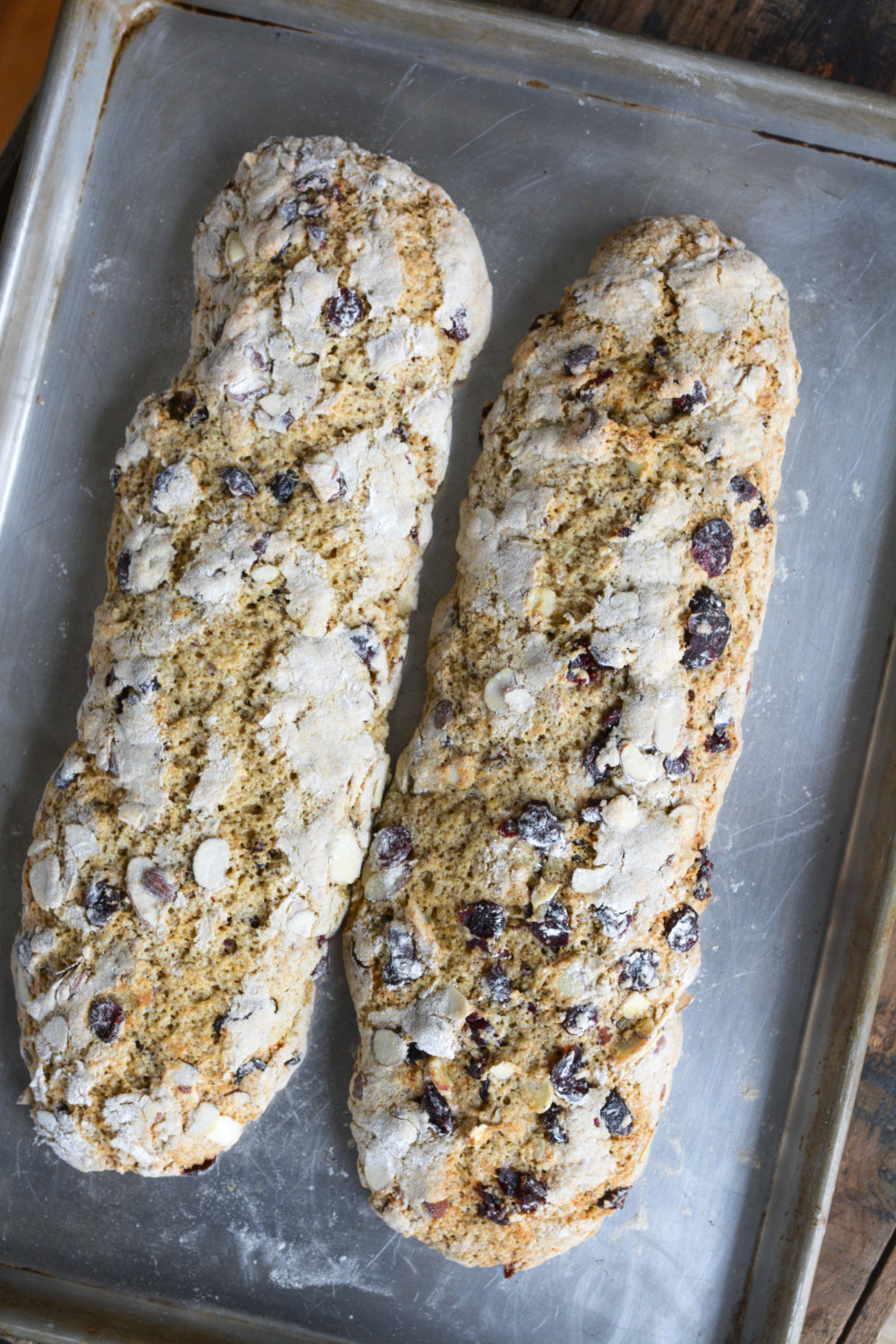 Cranberry Almond Biscotti ciaochowbambina.com