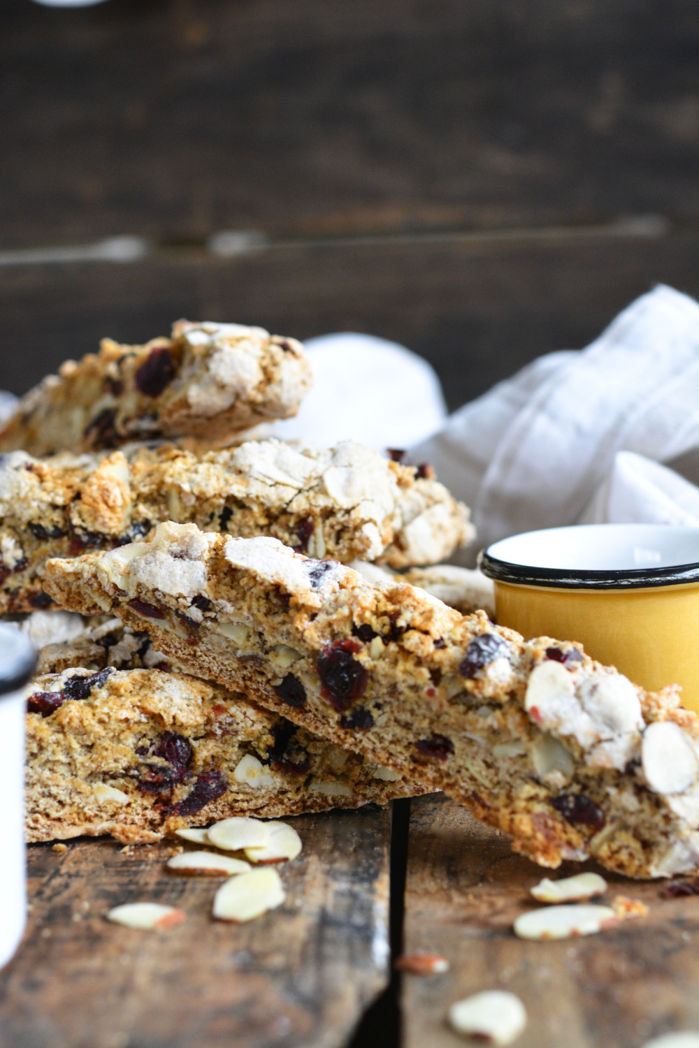 Cranberry Almond Biscotti ciaochowbambina.com
