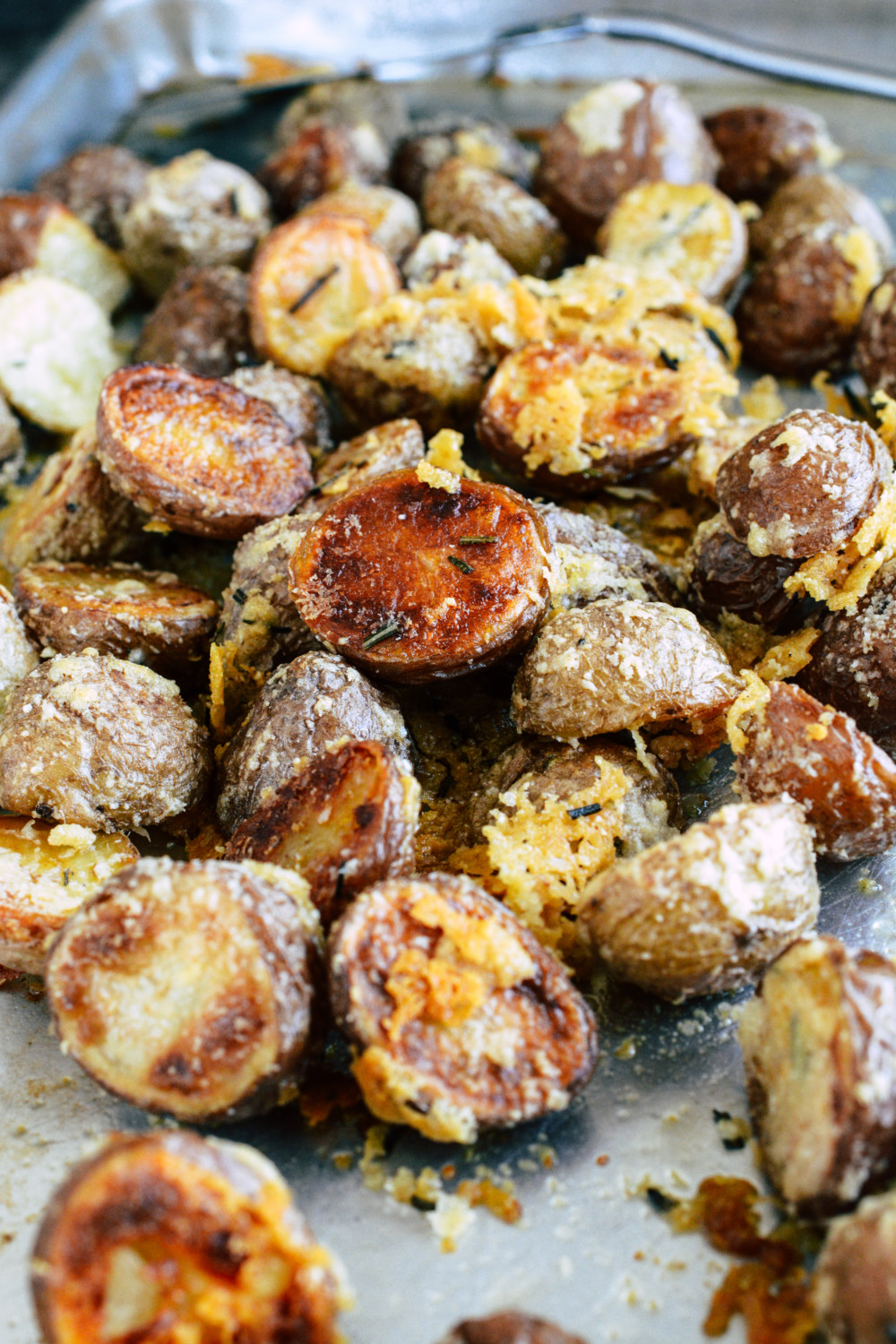 Crispy Mini Potatoes with Parmigiano-Reggiano & Rosemary ciaochowbambina.com