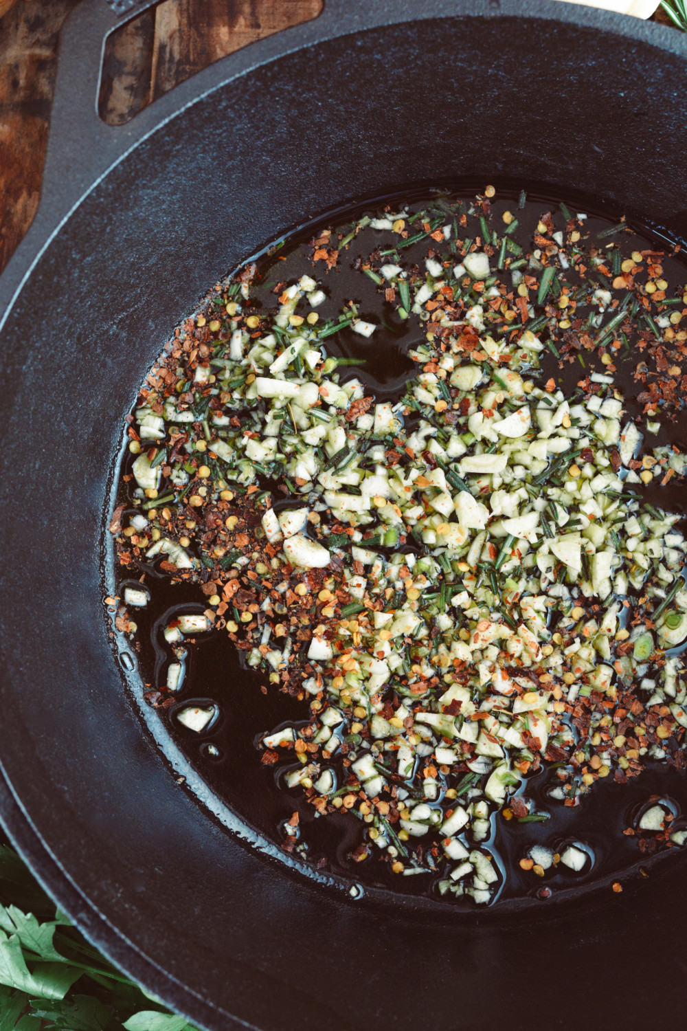 Orzo with Sun-Dried Tomatoes, Chickpeas and Herbs ciaochowbambina.com