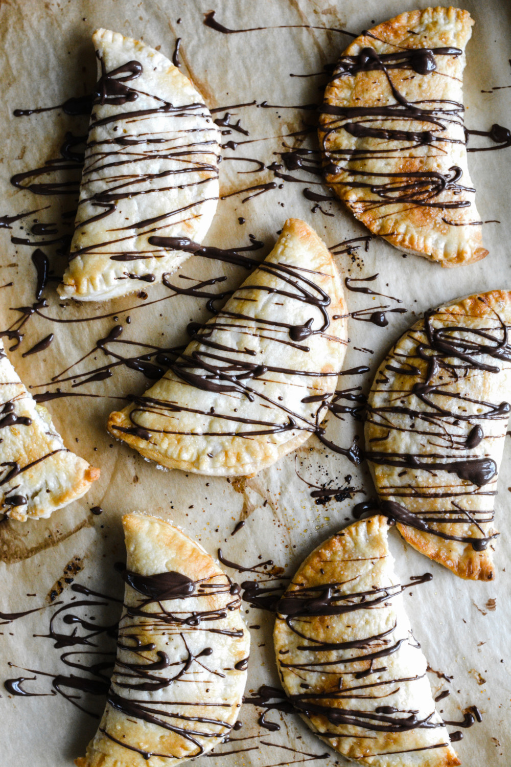 Orange Marmalade Hand Pies with Dark Chocolate Drizzle ciaochowbambina.com