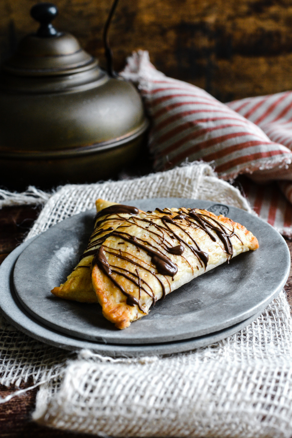 Orange Marmalade Hand Pies with Dark Chocolate Drizzle ciaochowbambina.com