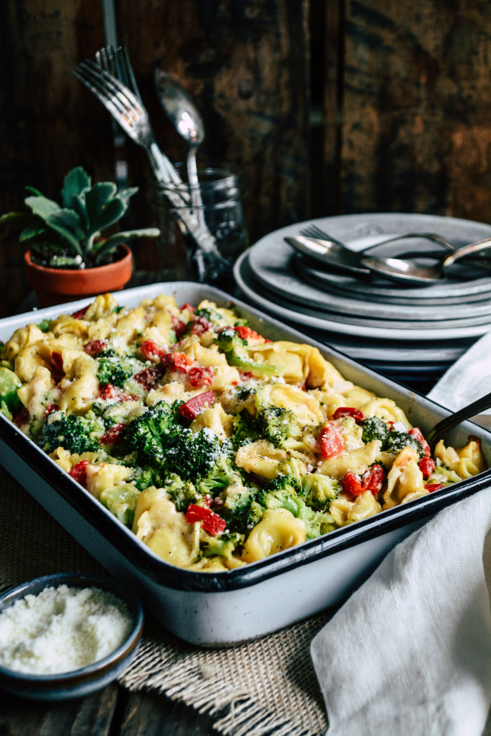 Cheesy Broccoli Primavera Bake ciaochowbambina.com