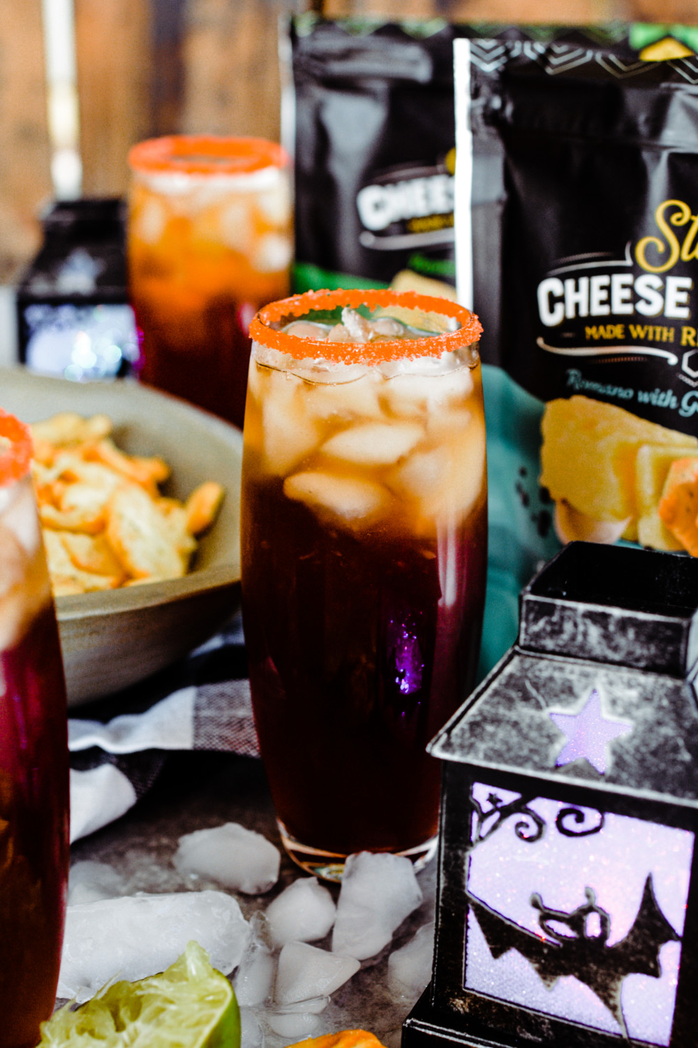 Halloween Cocktail & Stacy's Cheese Petites ciaochowbambina.com