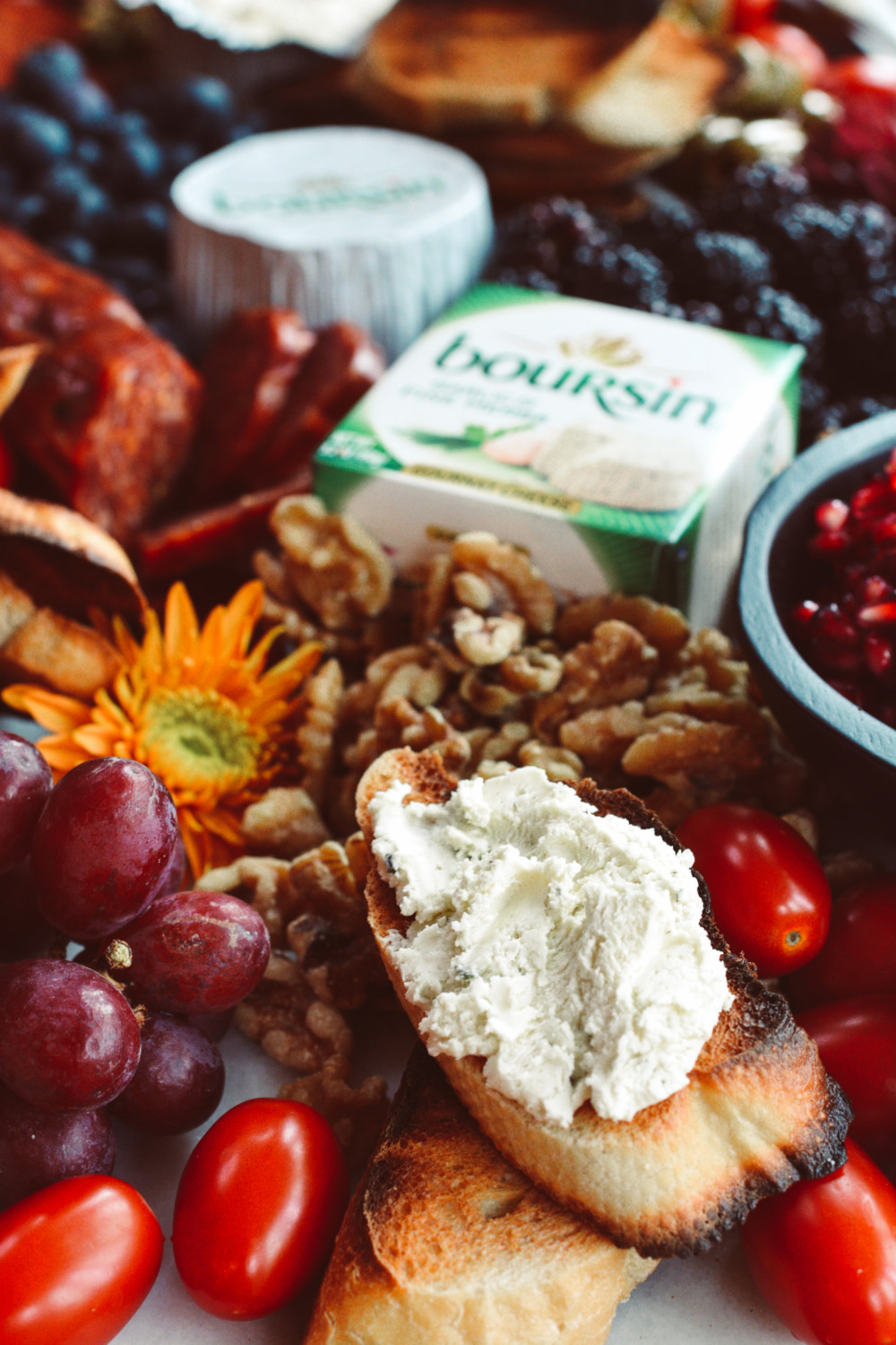 Boursin Holiday Cheese Platter ciaochowbambina.com