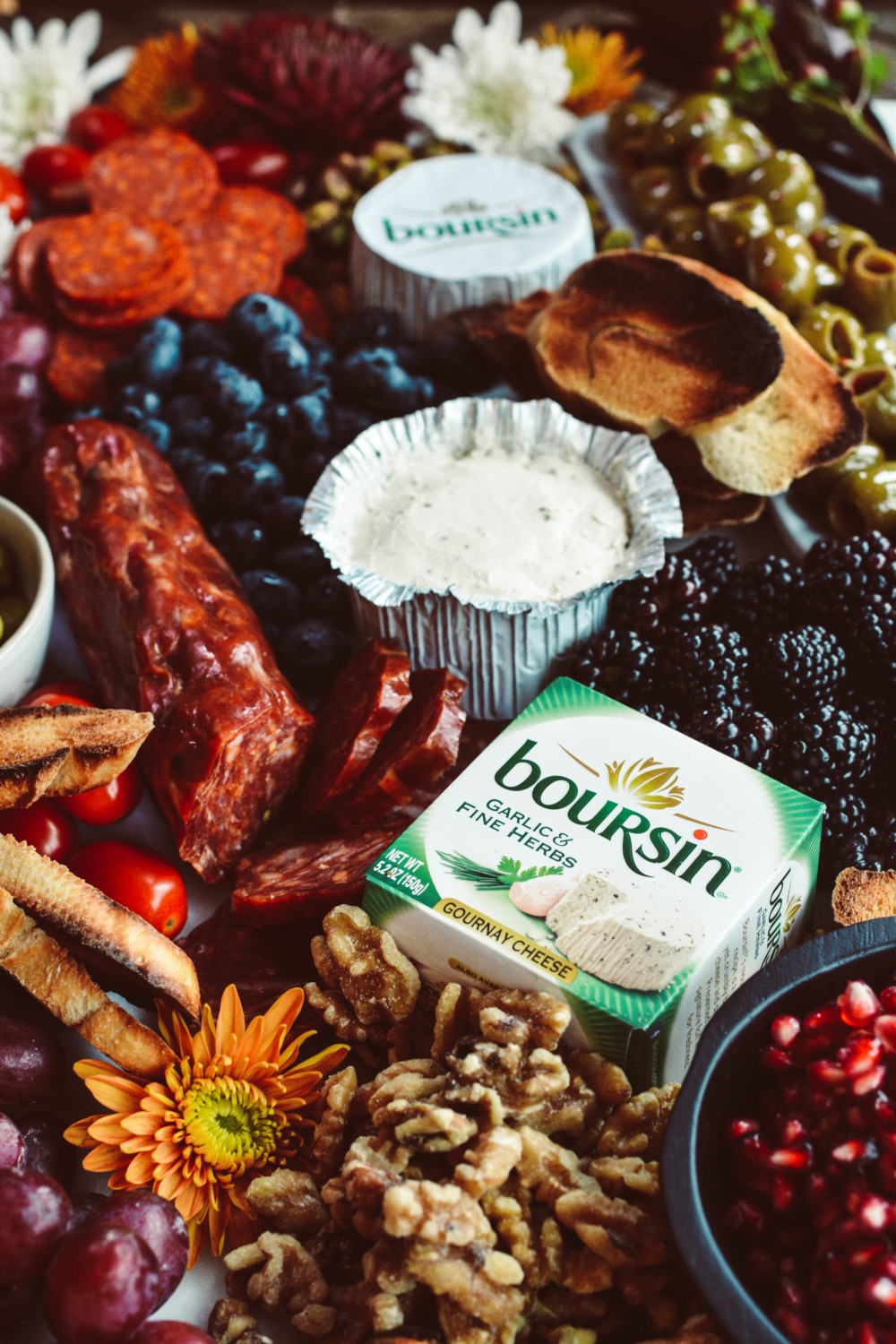 Boursin Holiday Cheese Platter ciaochowbambina.com