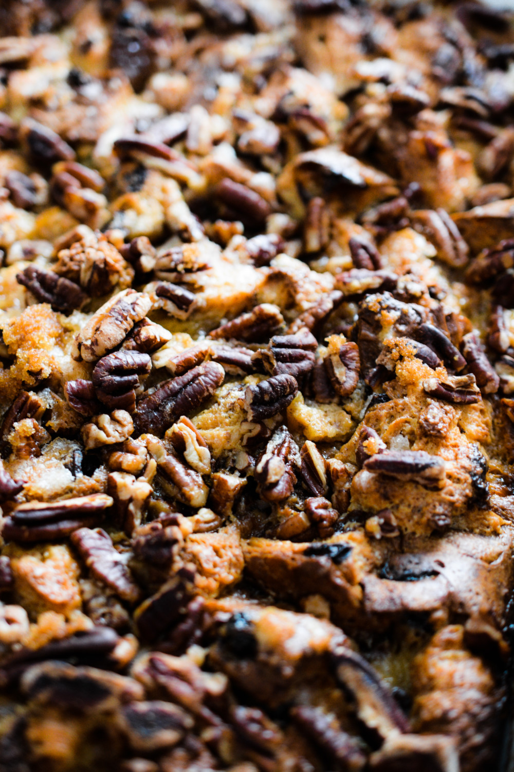 Panettone Baked French Toast with Pecan Crumble ciaochowbambina.com