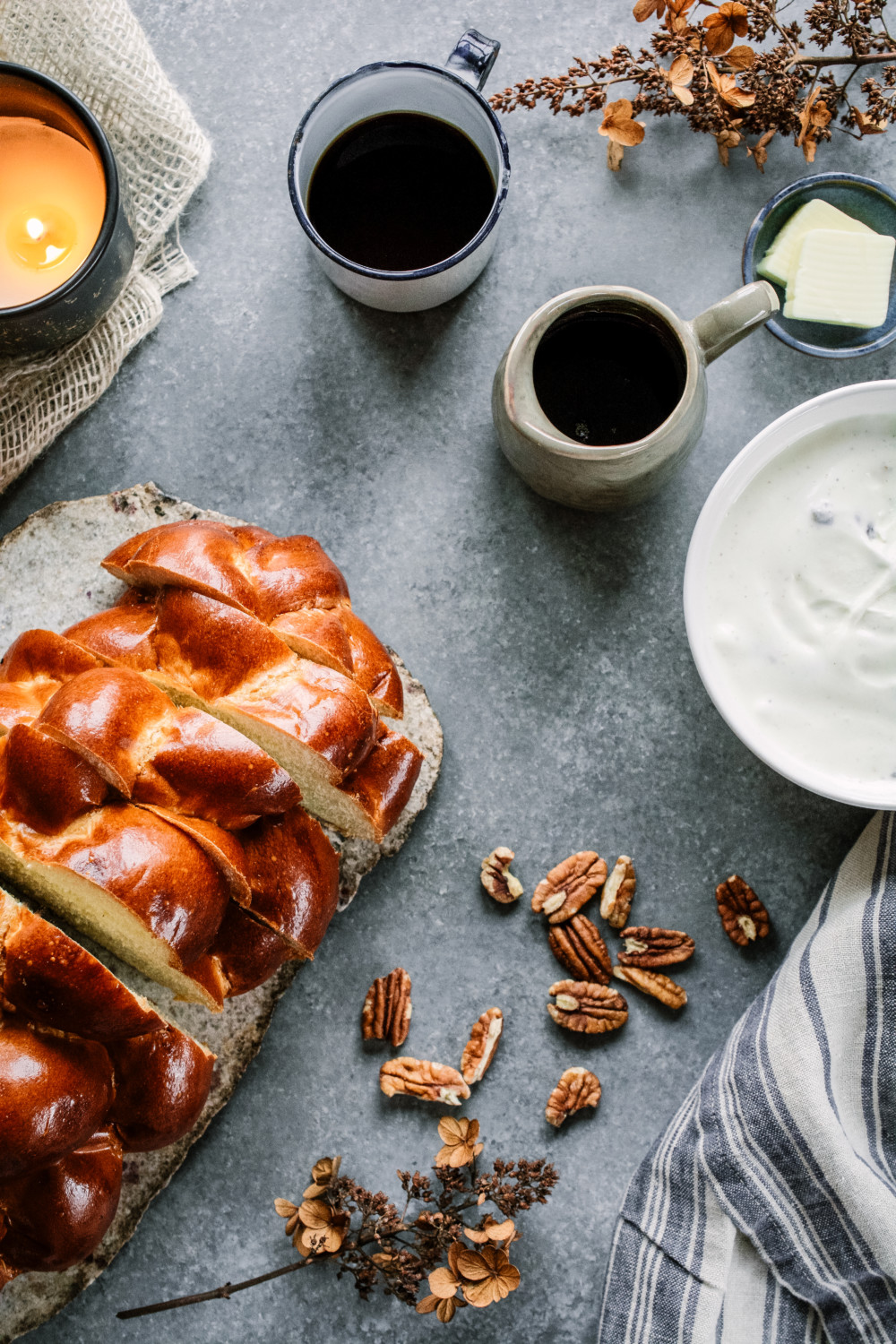 4-Ingredient Butter Pecan Ice Cream French Toast ciaochowbambina.com