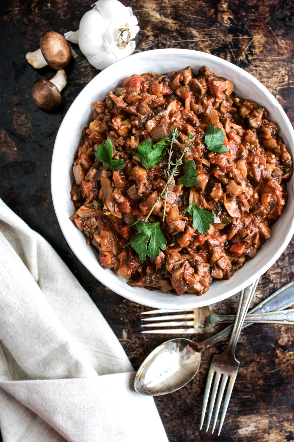 Wild Mushroom Bolognese ciaochowbambina.com