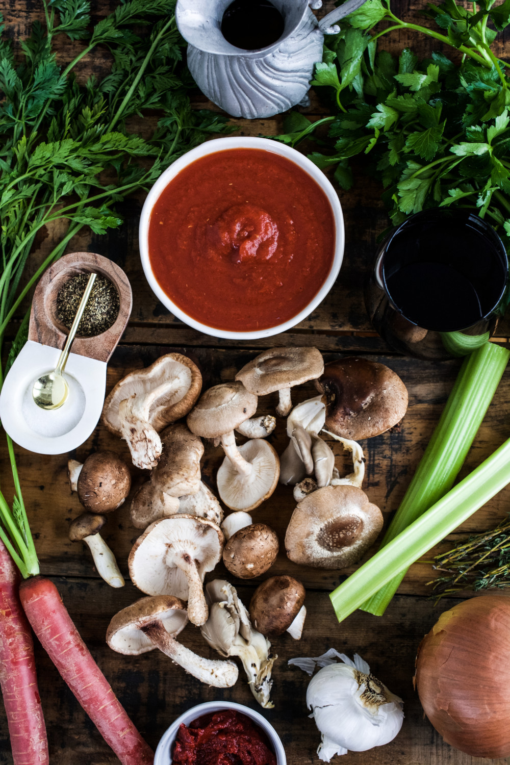 Wild Mushroom Bolognese ciaochowbambina.com