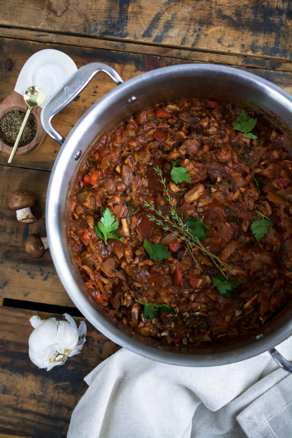 Wild Mushroom Bolognese ciaochowbambina.com