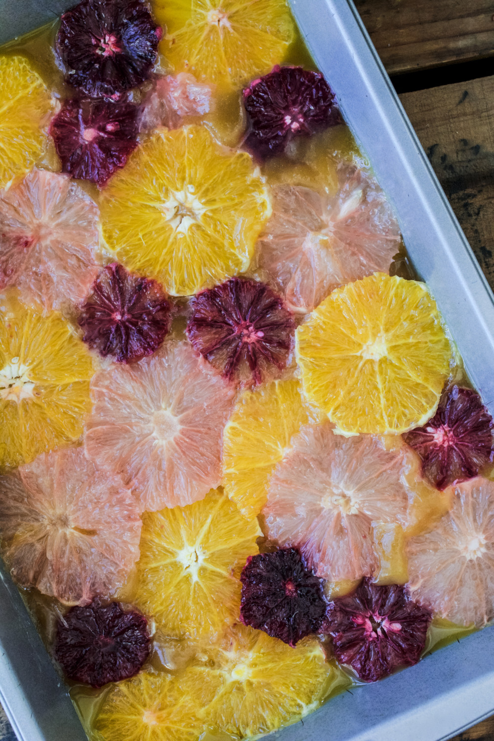 Citrus Upside-Down Sheet Cake ciaochowbambina.com