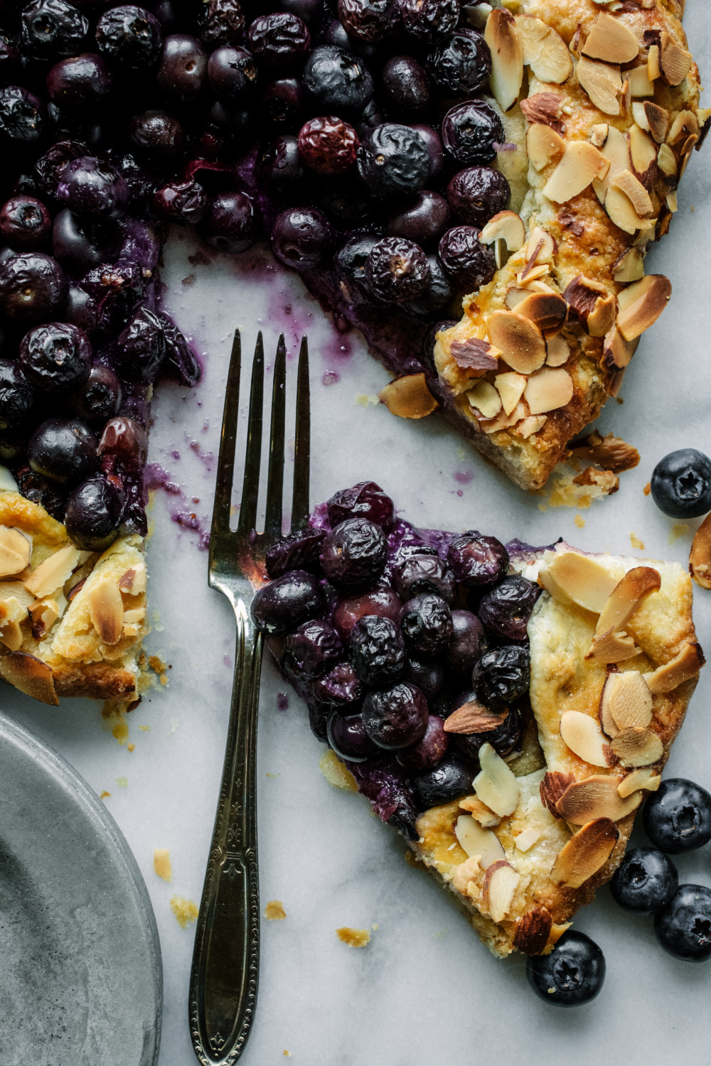 Blueberry Almond Crostata