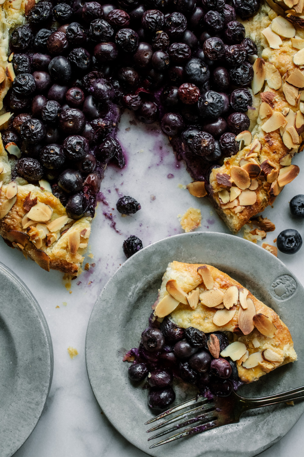 Blueberry Almond Crostata