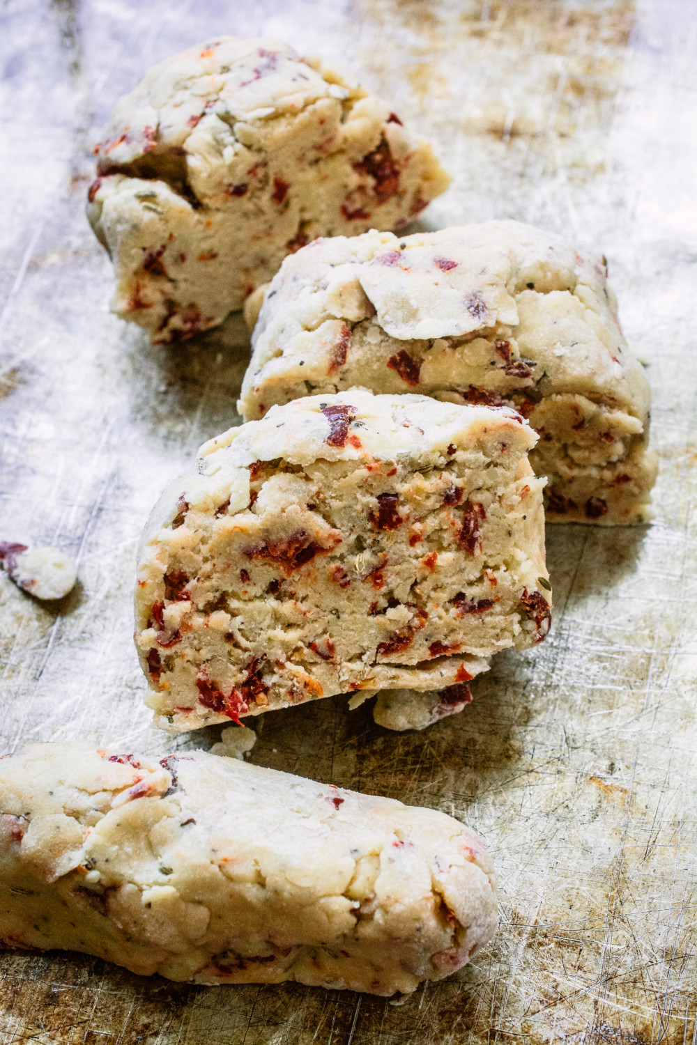 Sun-Dried Tomato, Fennel & Parmesan Biscotti